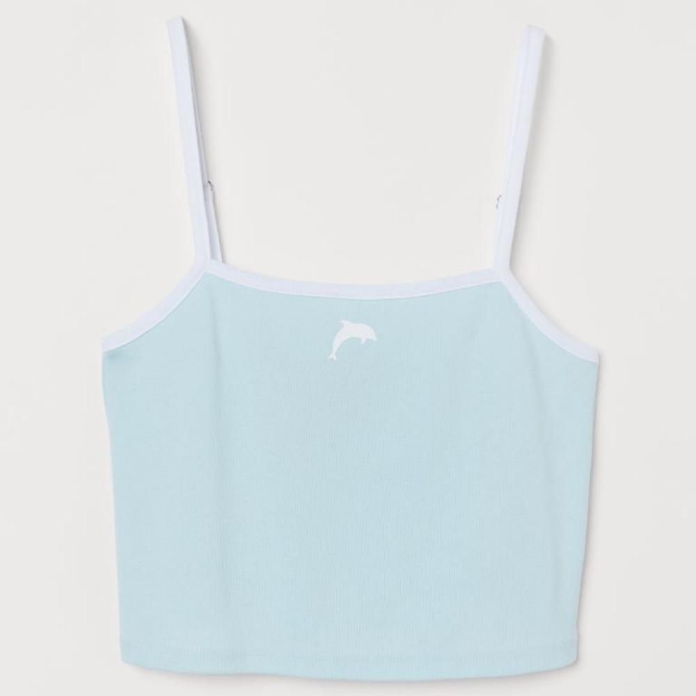 Dolphin Crop Tank Top